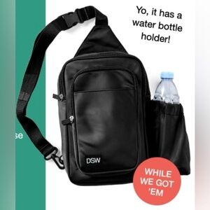 NWT DSW Exclusive Black Sling Bag